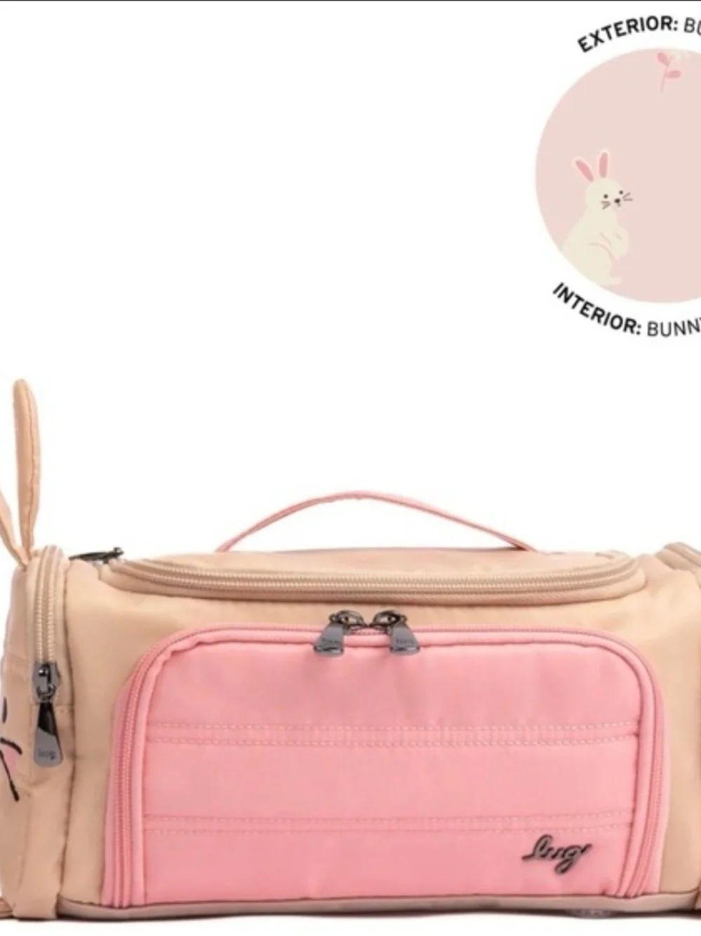 lug life  Bunny Cosmetic Bag nwt